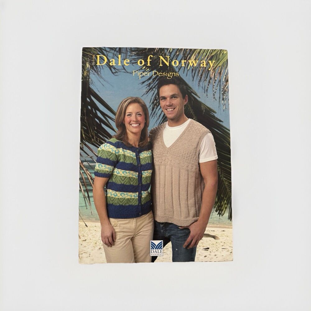 Dale of Norway Knitting Pattern Book 8306 Piper Designs Summer Sweaters Cotton